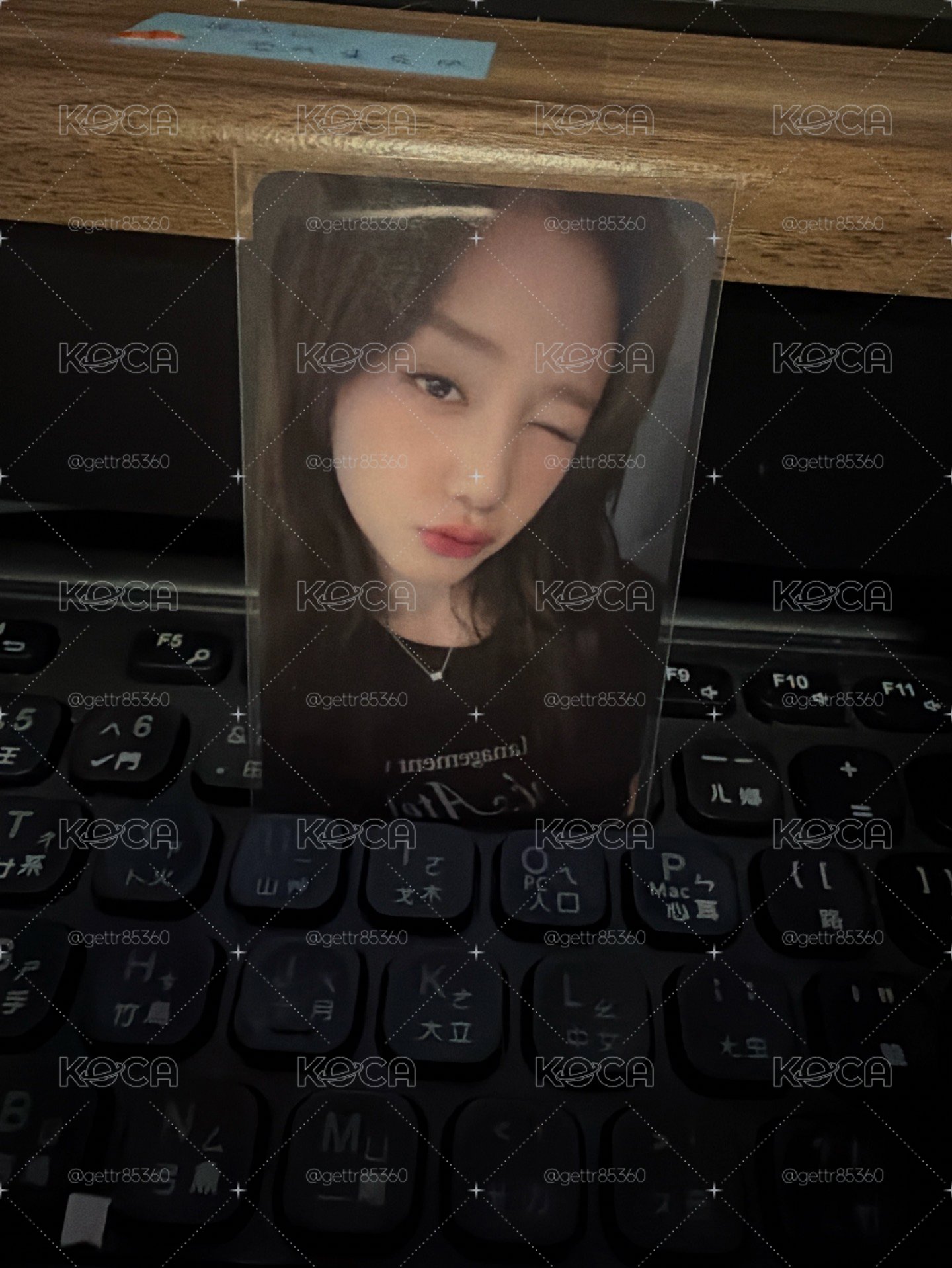 춤 (CHOOM) yg 單封預售 特典卡 B ver.