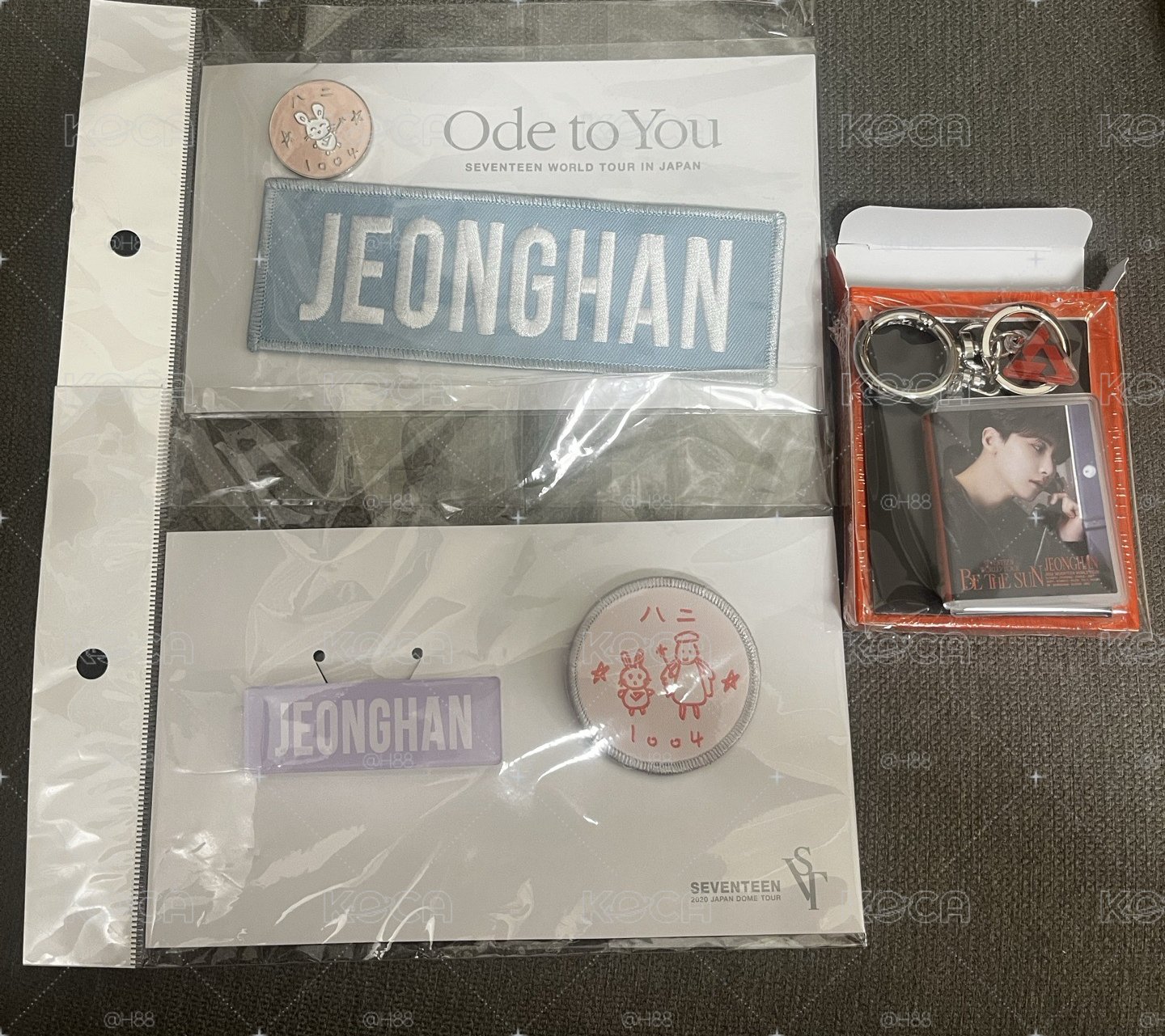 OTY布章 20JP DOME徽章 BeTS吊飾