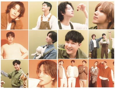全新SUPER JUNIOR 2024 SEASON’S GREETINGS桌曆、筆記本/日記本