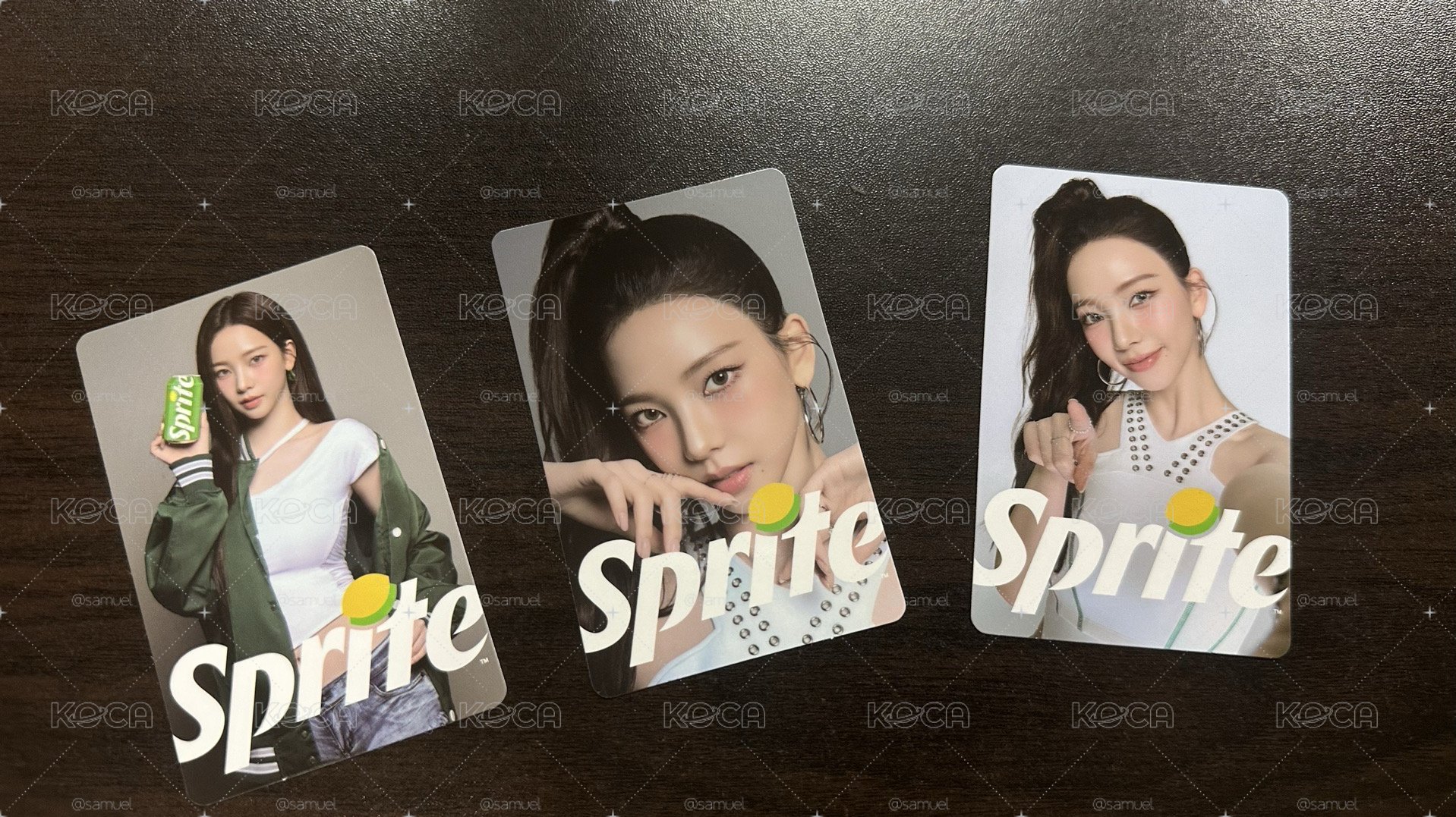 KARINA 雪碧卡 一套三張