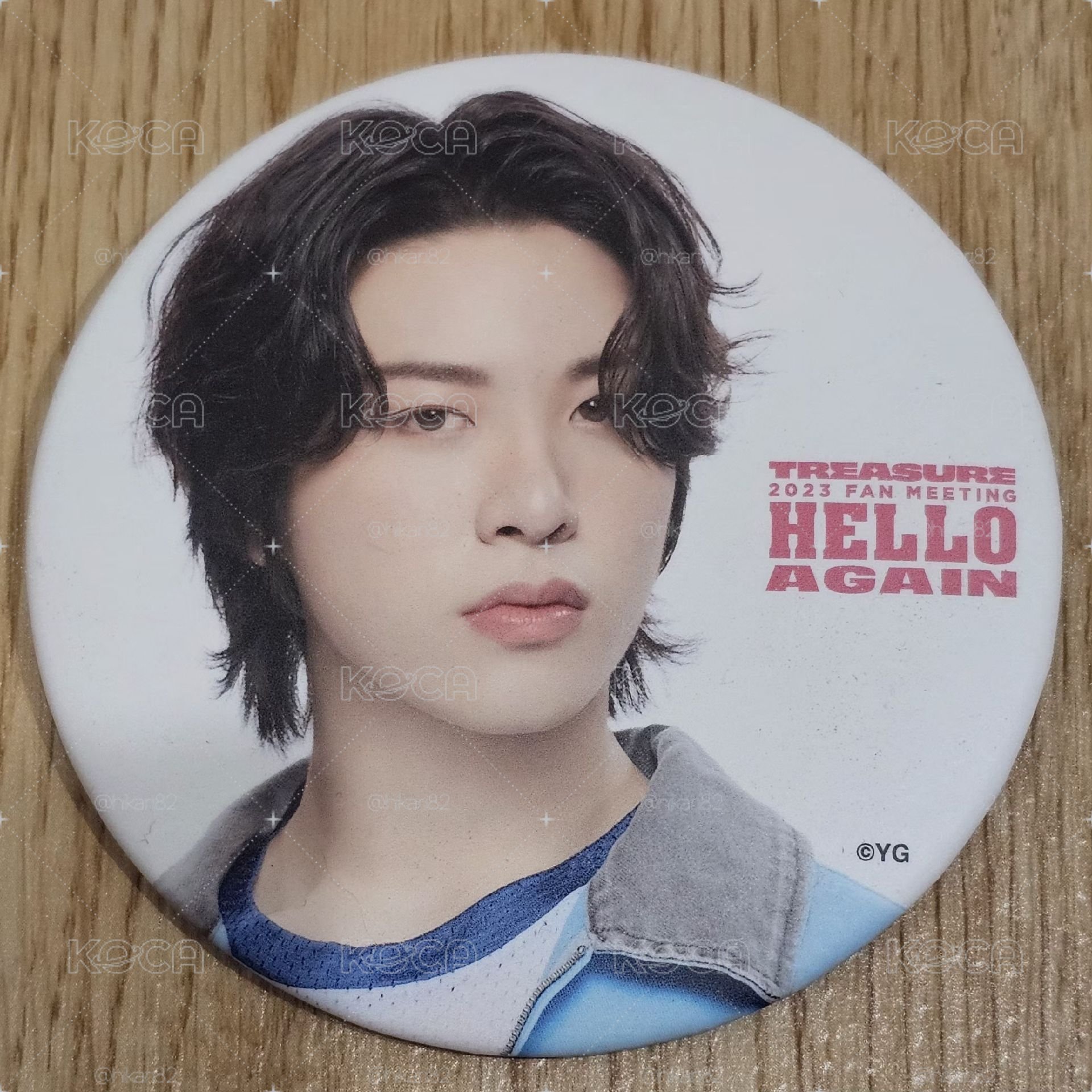 2023 TREASURE FAN MEETING~HELLO AGAIN~ 🐮徽章 