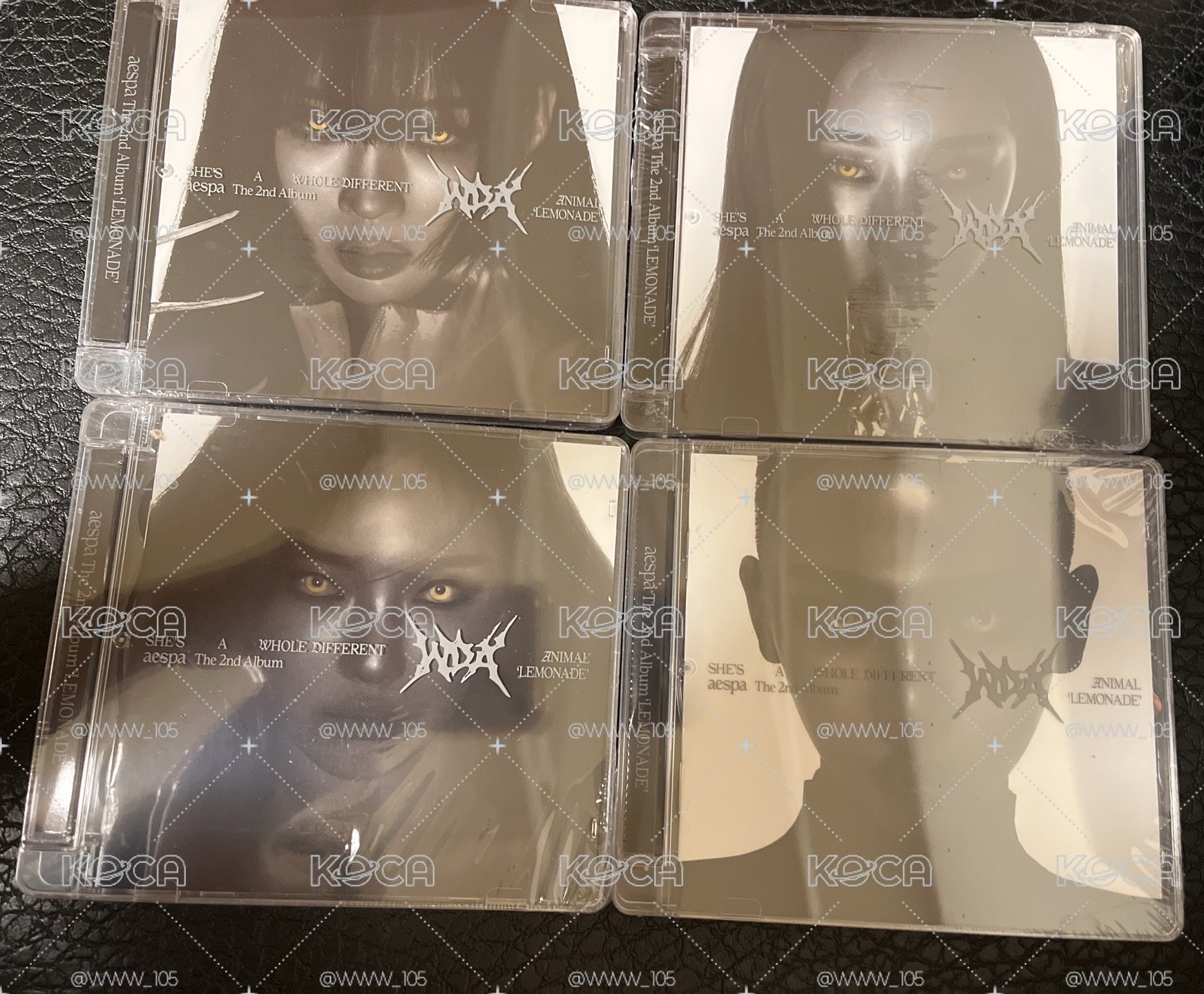 現貨 aespa 全新未拆 LEMONADE MUTANT Ver.專輯：冬、柚、寧、吉