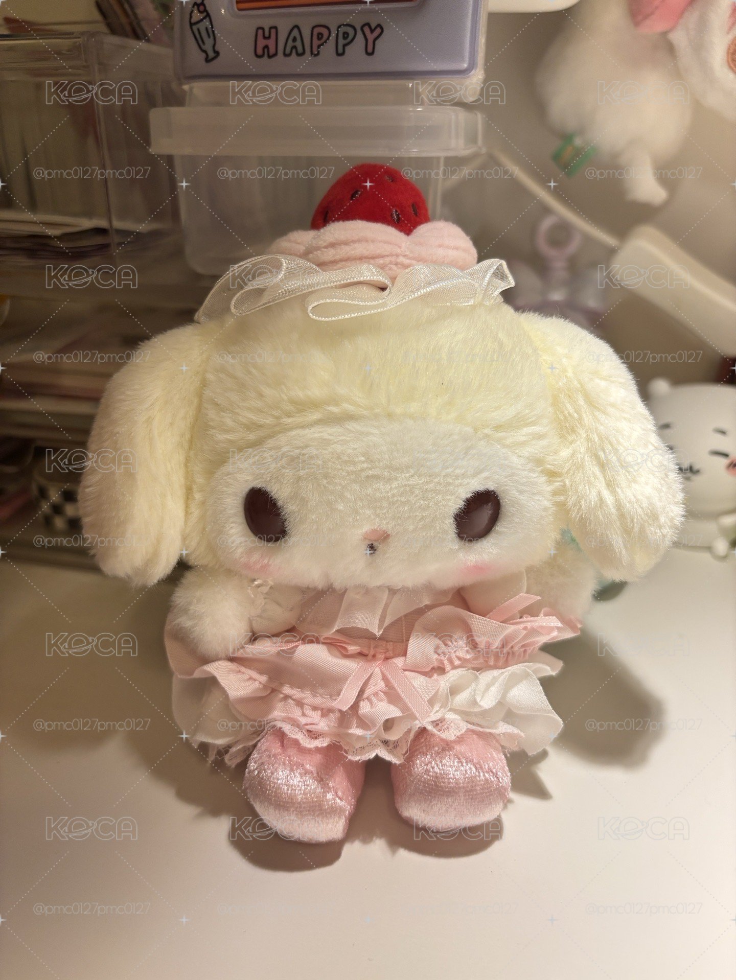 二代草莓美樂蒂吊飾