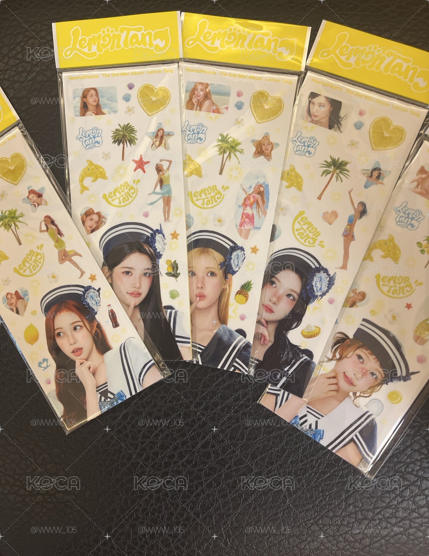 現貨全新未拆 Hearts2Hearts 電子專 Sticker Ver.：ian、juun、ana、yuha、yeon