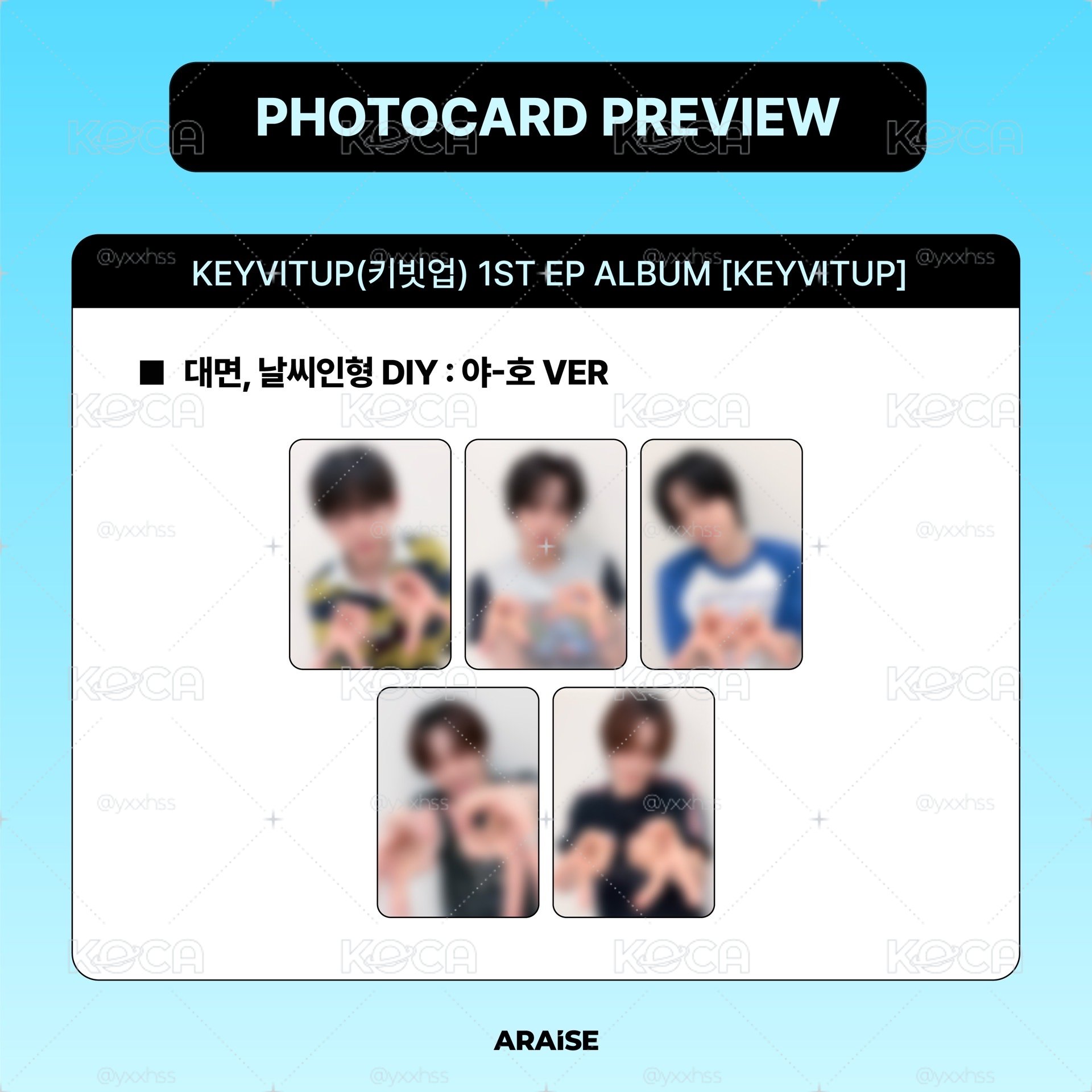 KEYVITUP ARAISE 線下5.0 補貼
