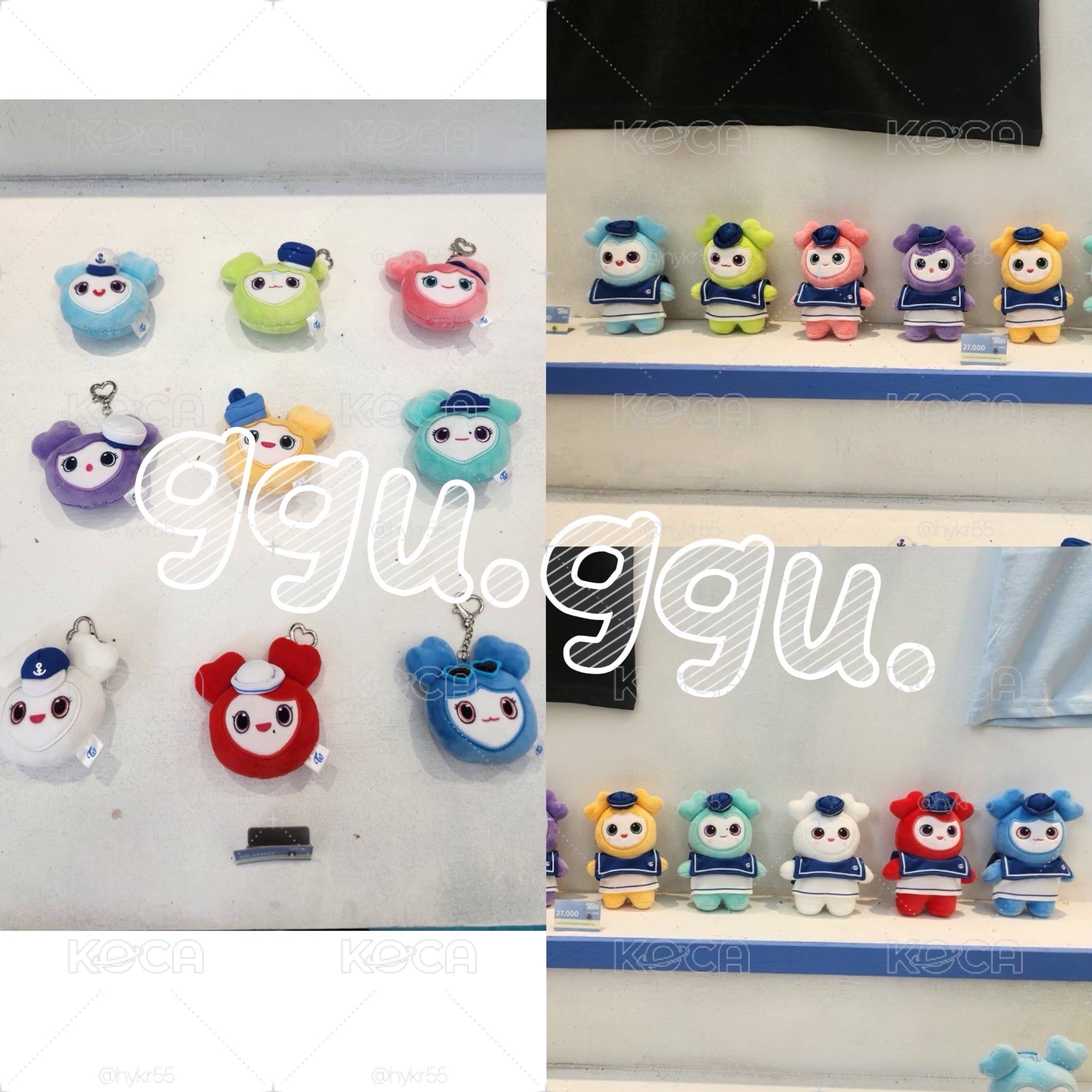 六巡 安可場快閃店 水手娃吊娃+大頭吊飾