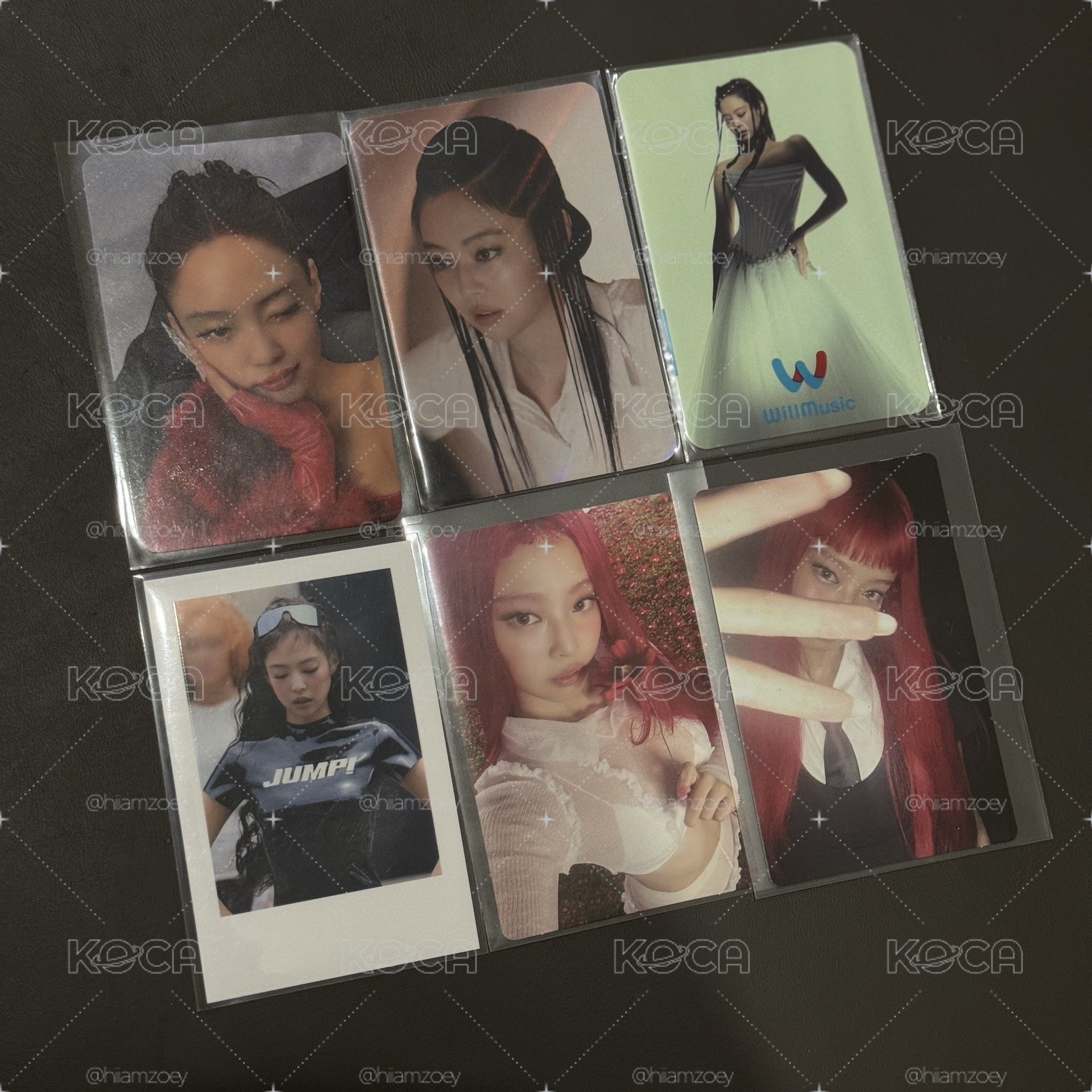 現貨♡各通路特典+專卡 Jennie六張