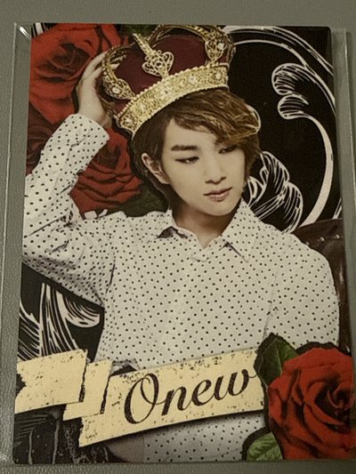 SHINee IN WONDERLAND 隨機卡 - ONEW 86