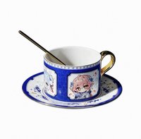 － 描金玲瓏瓷咖啡杯