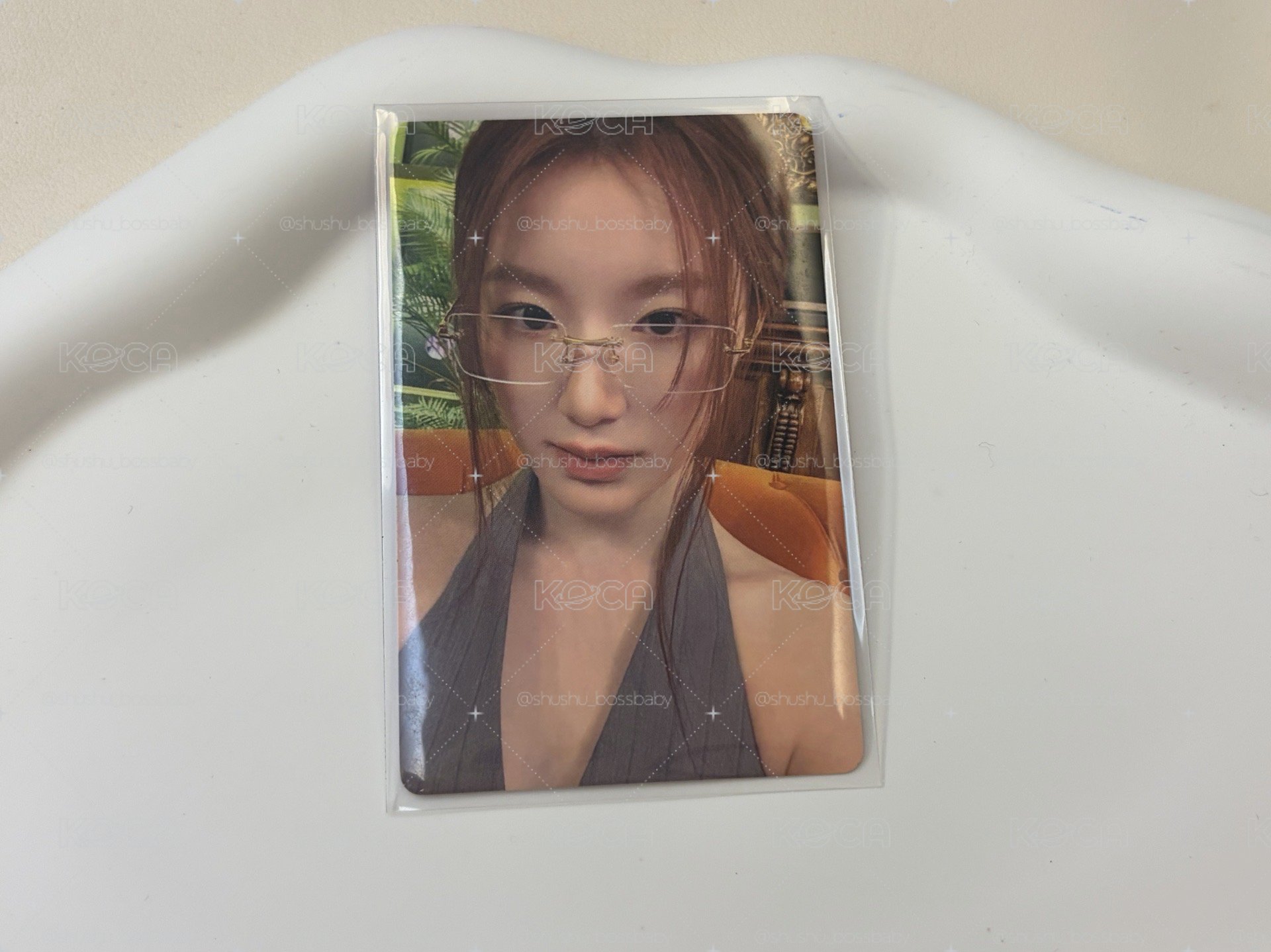 舒華雜誌卡 中文卡背 世界和我愛著你