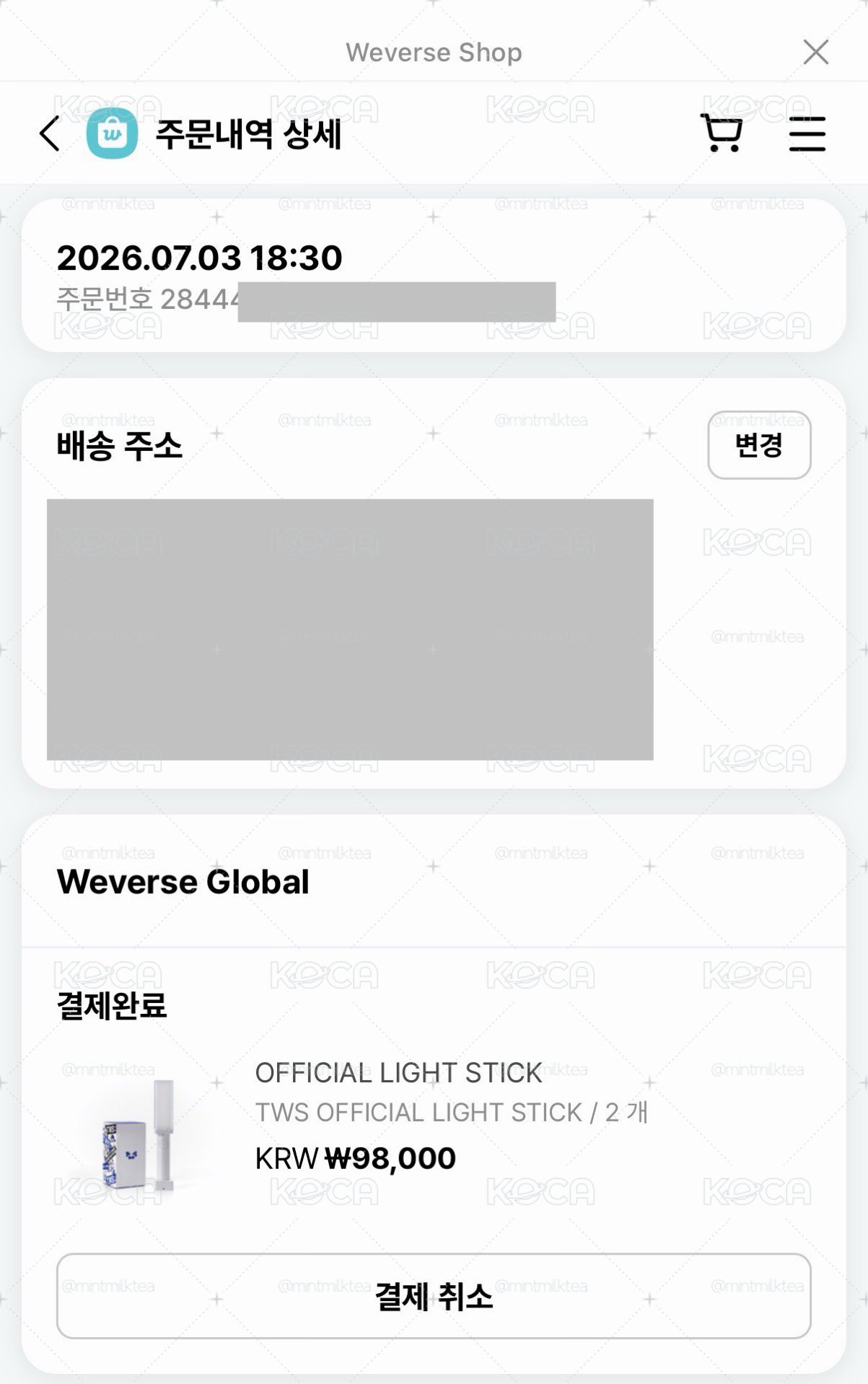 預購 TWS OFFICIAL LIGHT STICK 手燈