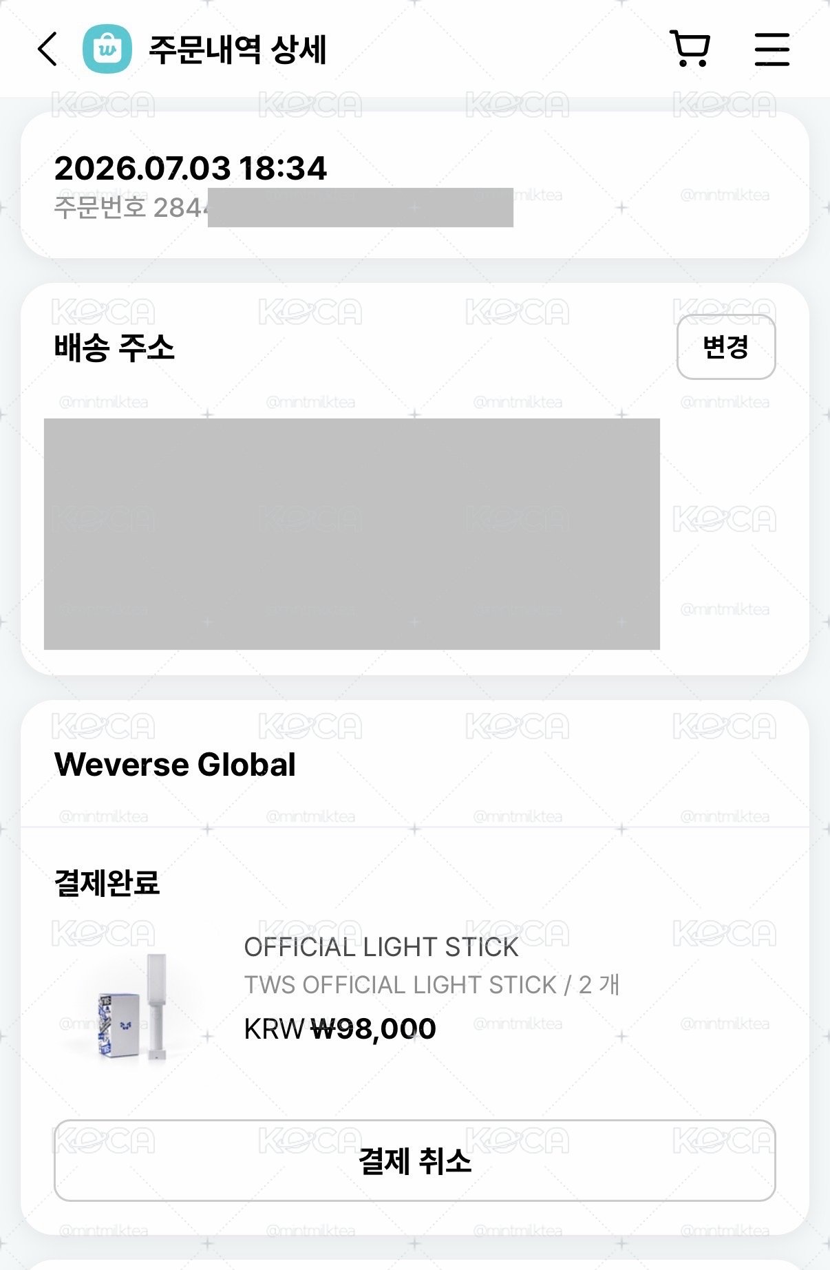 預購 TWS OFFICIAL LIGHT STICK 手燈