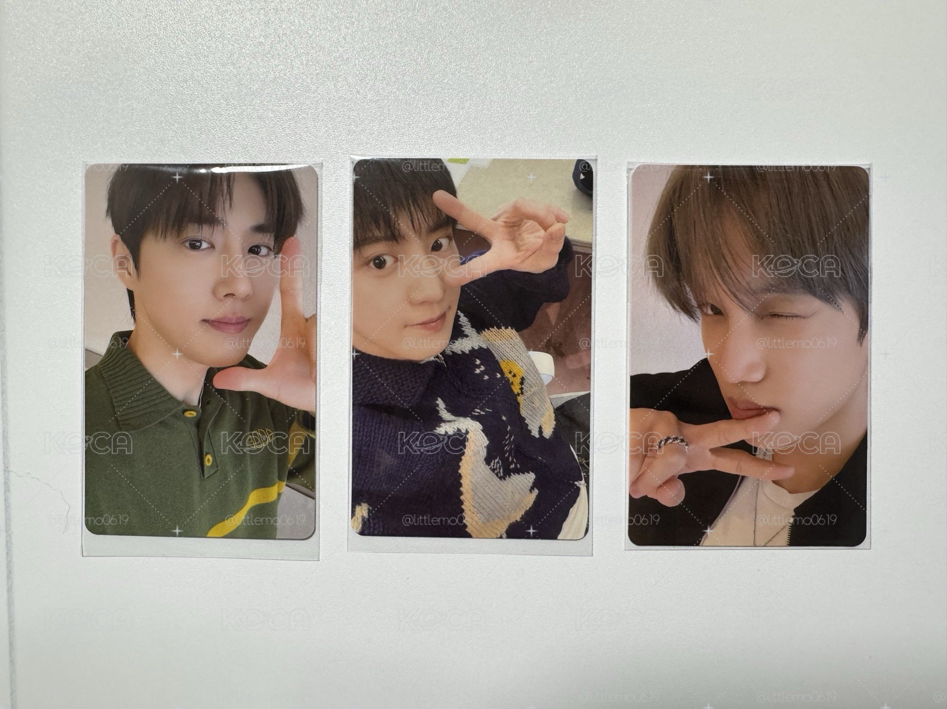 EXO Reverxe 小芒 線上 1.0 簽售卡 