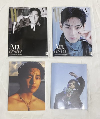 BTS 金泰亨 Type1寫真/Wkorea雜誌金九封