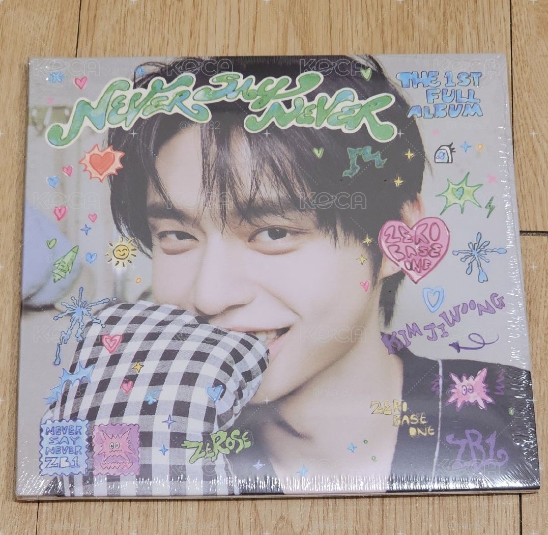 ZEROBASEONE NEVER SAY NEVER KIM JIWOONG 