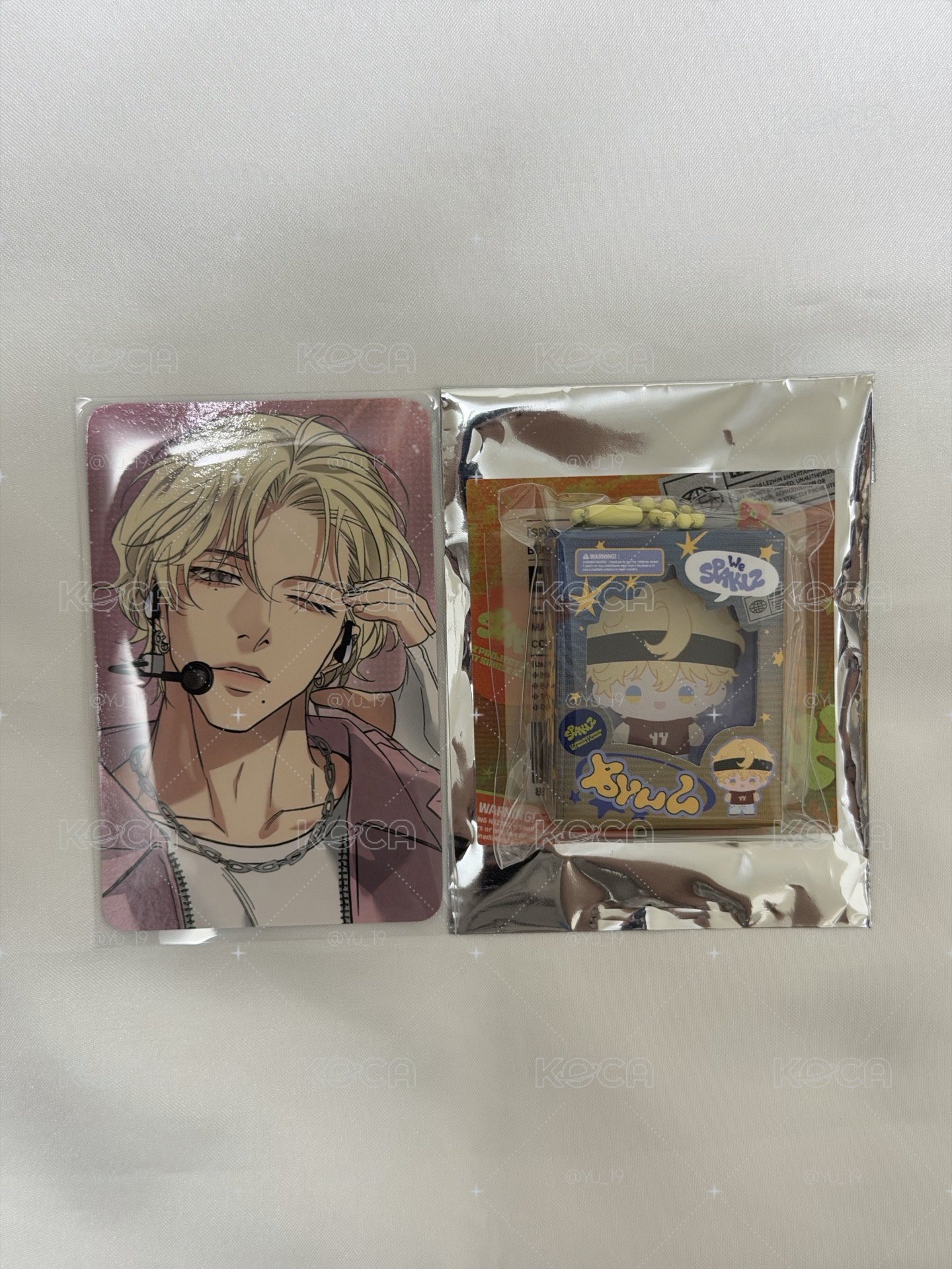 偶像小卡-叙寅+迷你模型-朴星
