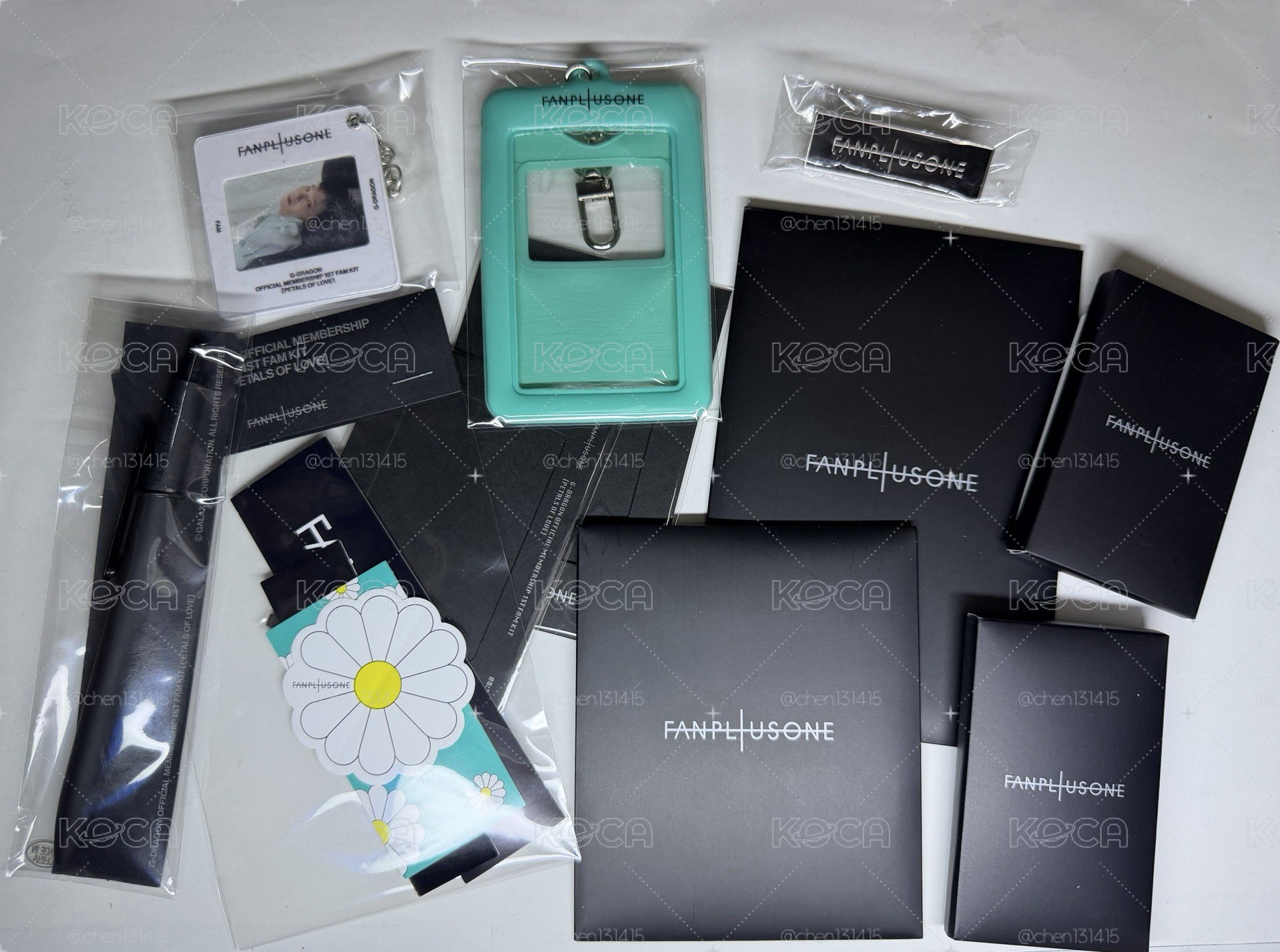 G-DRAGON MEMBERSHIP 1ST FAM KIT (LOVE Ver.)