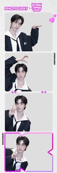 26KCON JP PHOTOGRAY 人生四格卡 / 拍貼 