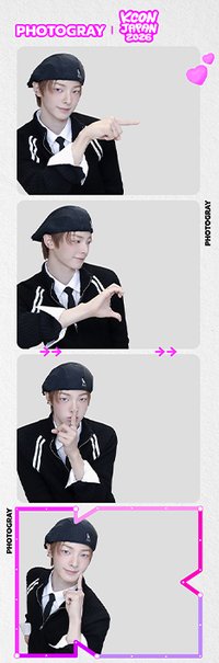 26KCON JP PHOTOGRAY 人生四格卡 / 拍貼 