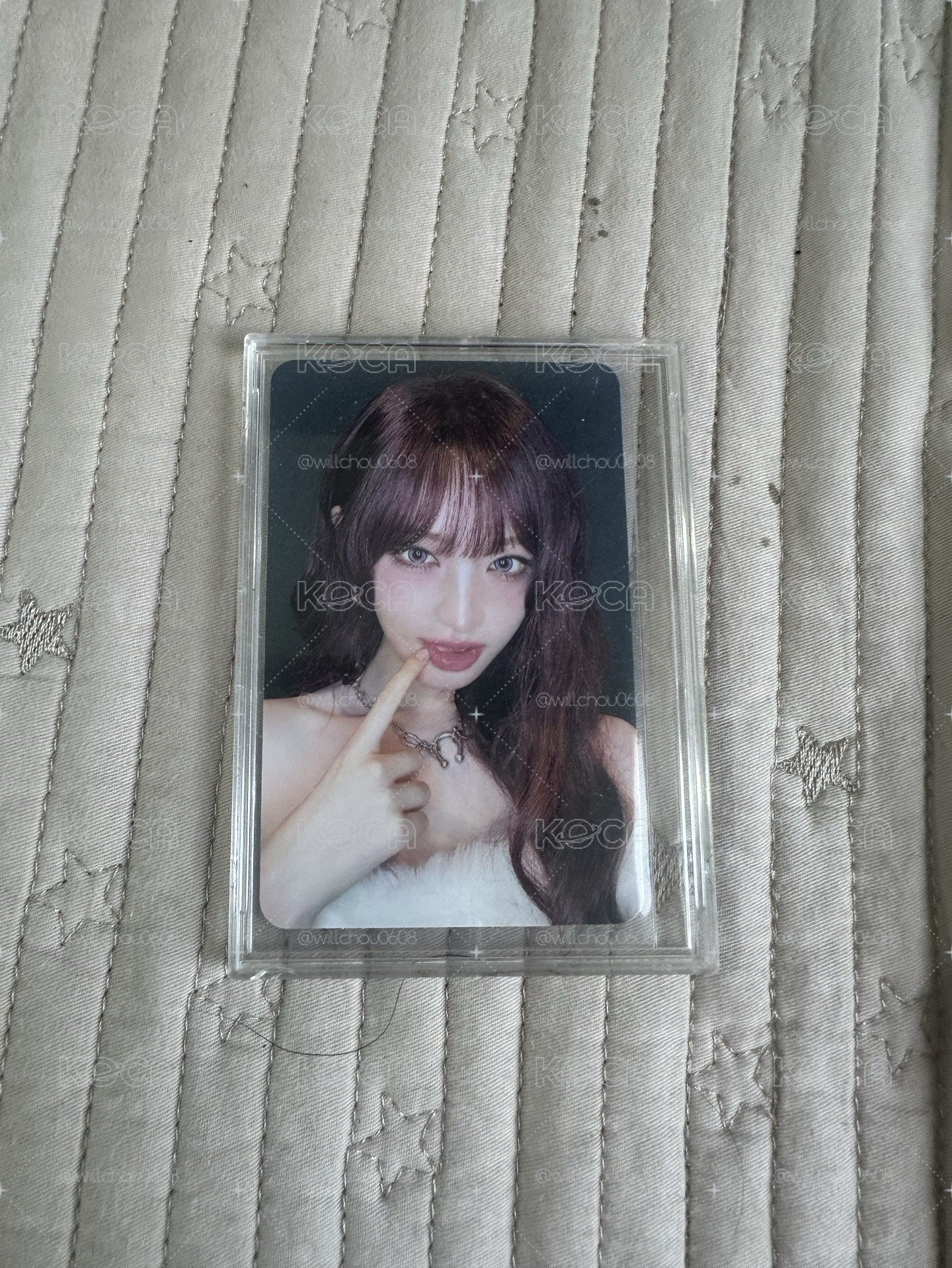 lve SECRET km 咬手指 Ver. 簽售卡 