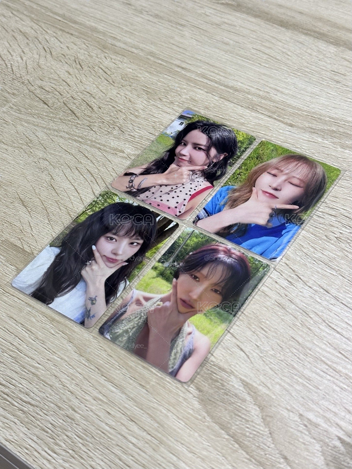 MAMAMOO RBW咖啡卡