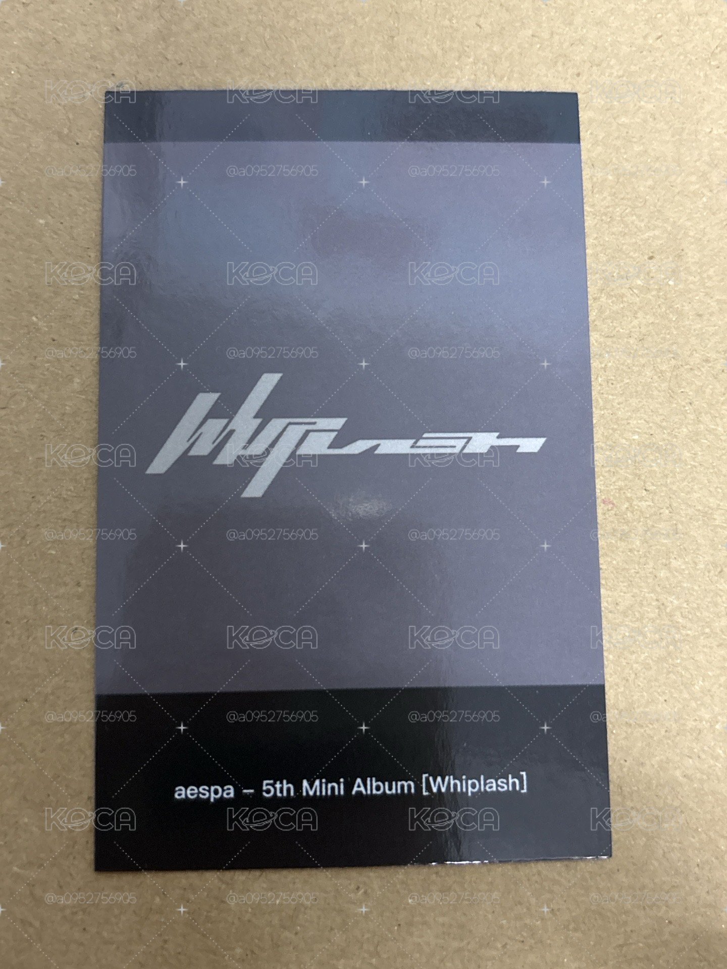 Whiplash kms 特典卡 預售柚拍