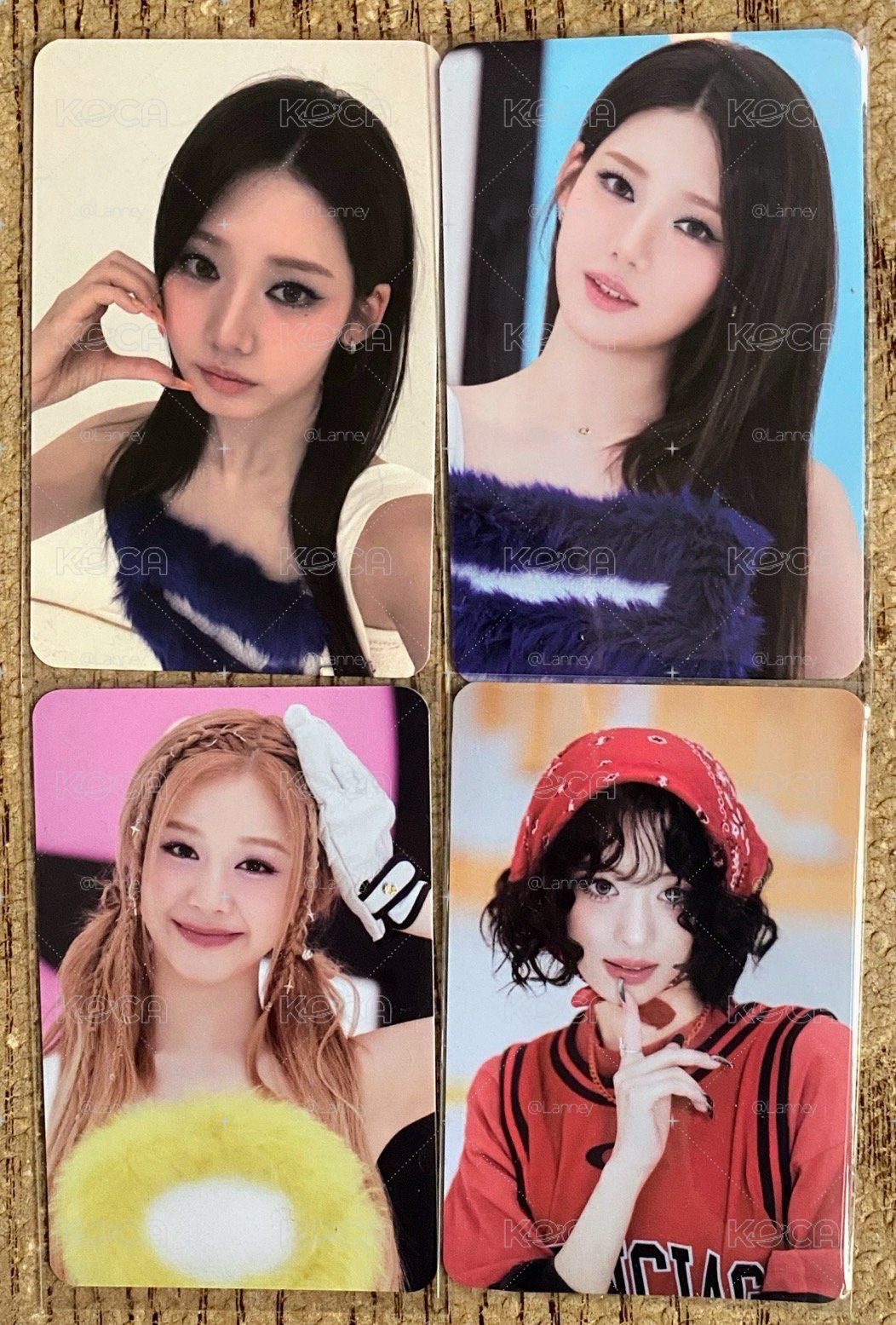 Babymonster卡*4