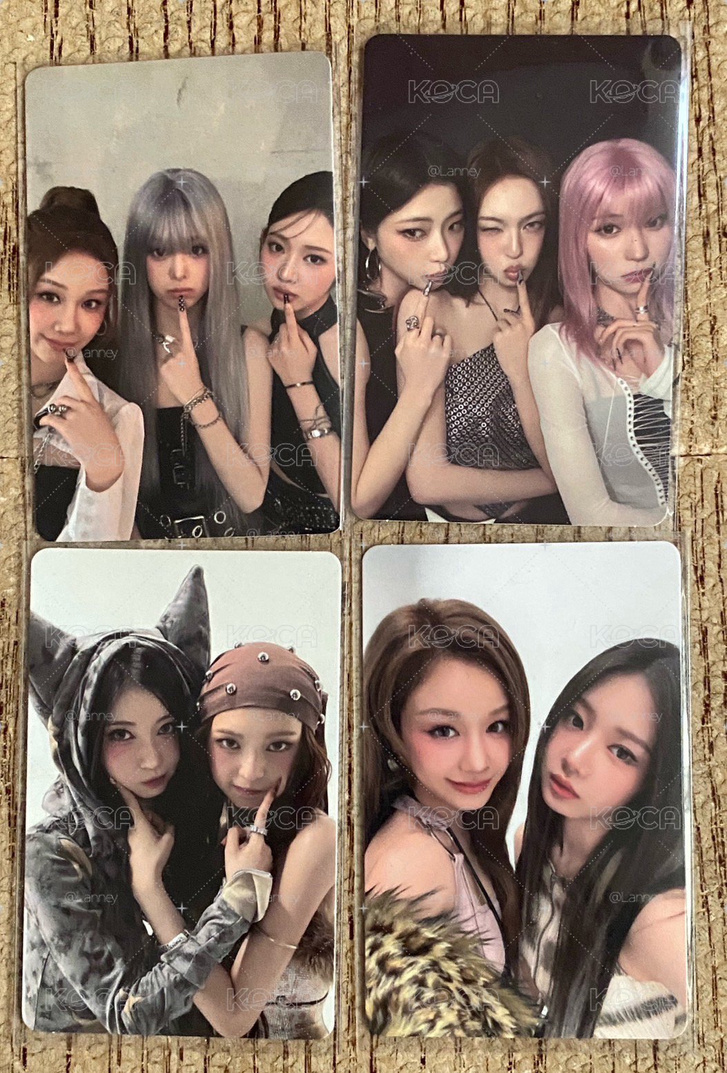 Babymonster 卡*4