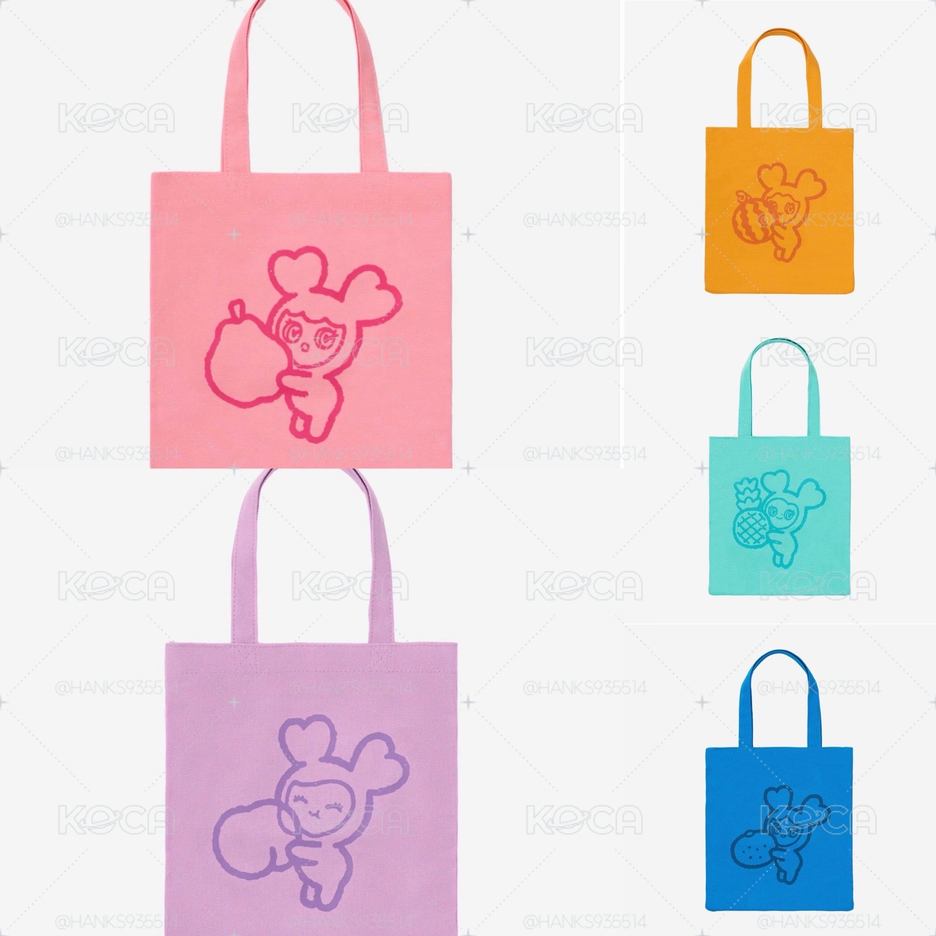 TWICE 出道九週年 LOVELYS MINI TOTE BAG