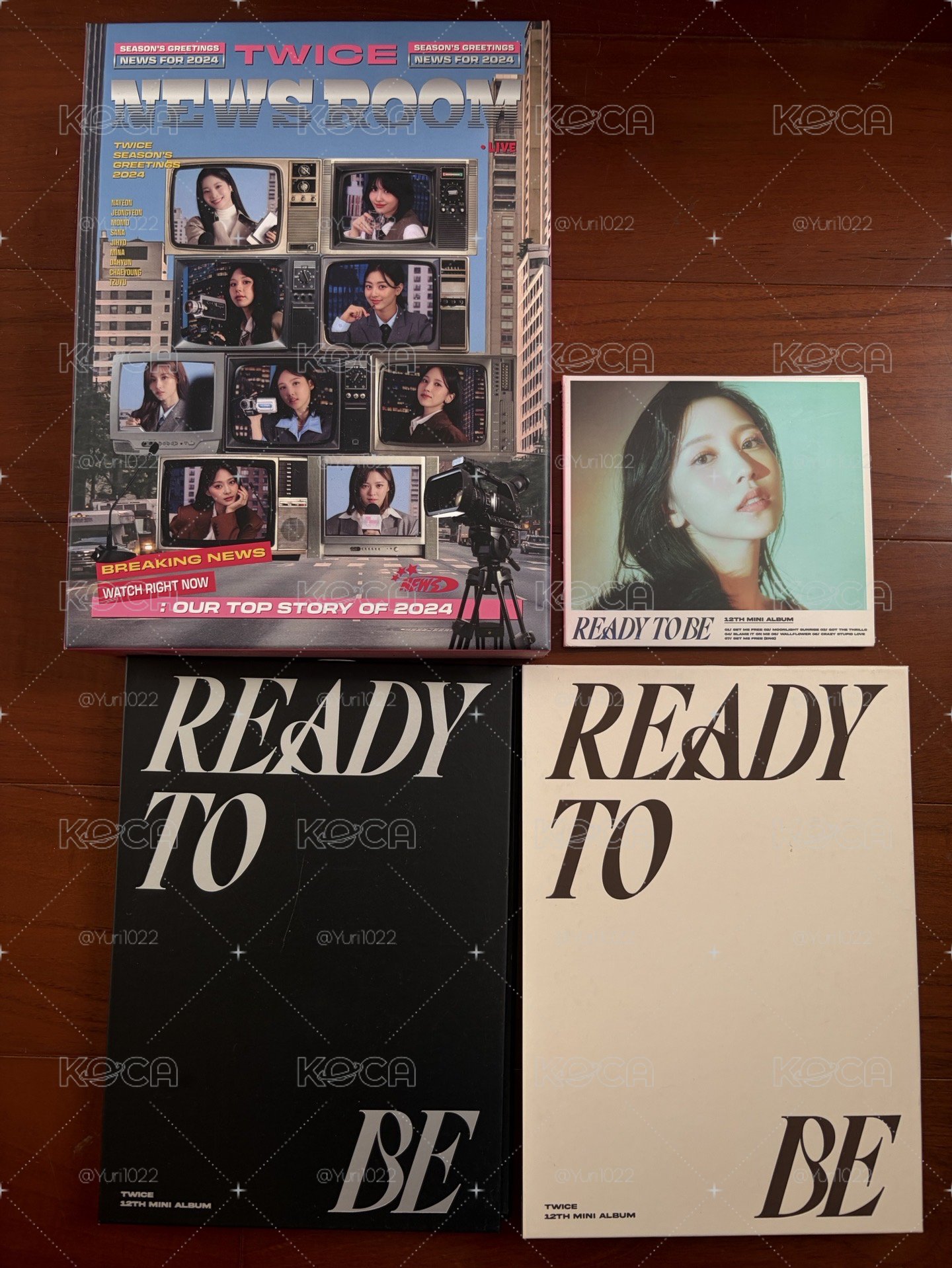 TWICE 2024年曆 / 空專*3