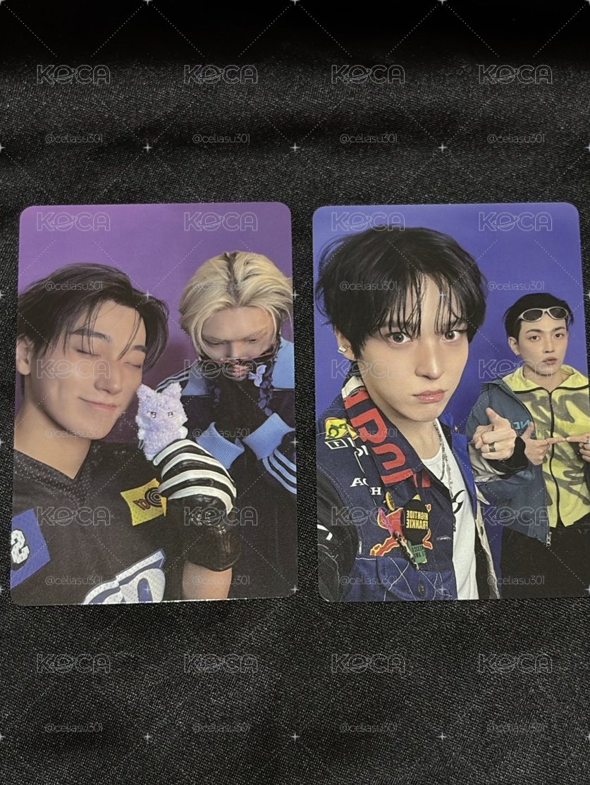 ATEEZ快閃店 傘旼/潤中入場卡