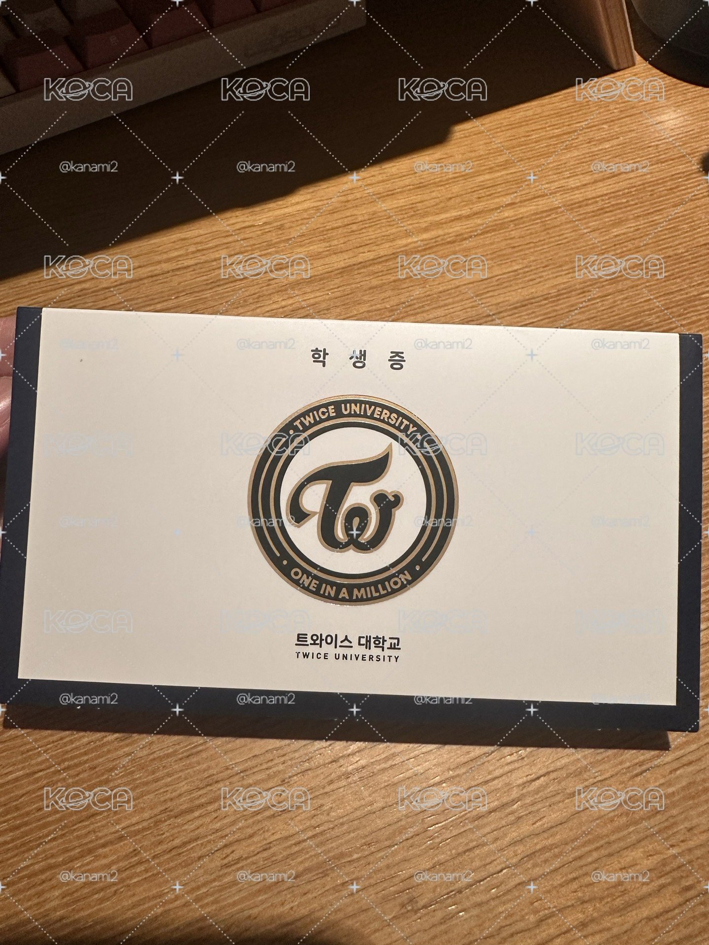 TWICE university 娜璉 安可周邊