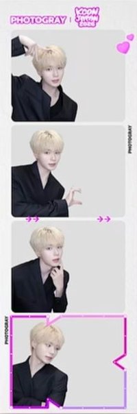 2026 KCON JAPAN  PHOTOGRAY 人生四格卡 / 拍貼 