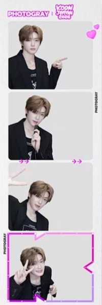 2026 KCON JAPAN  PHOTOGRAY 人生四格卡 / 拍貼 
