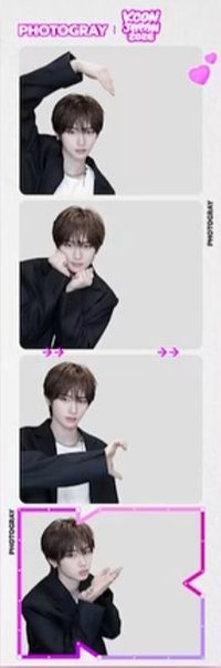 2026 KCON JAPAN  PHOTOGRAY 人生四格卡 / 拍貼 