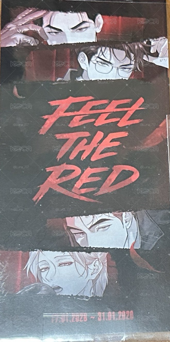 Feel the red 泰bom限定 徽章（附無料）