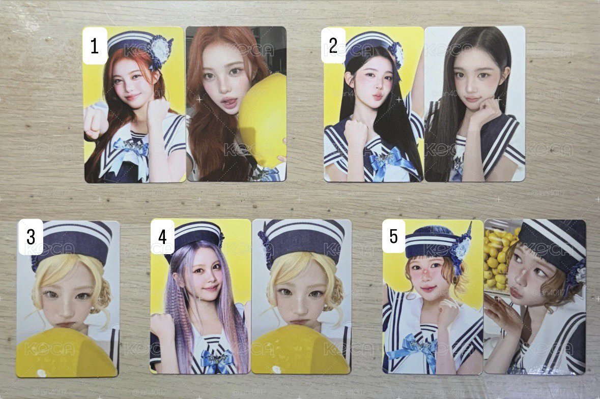 Hearts2Hearts Lemon Tang 快閃隨機卡