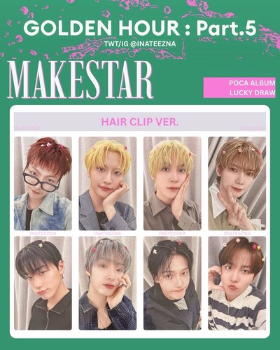 ATEEZ GoldenHourPart.5 MSLD 聰明小狗+disco髮夾 尚琦