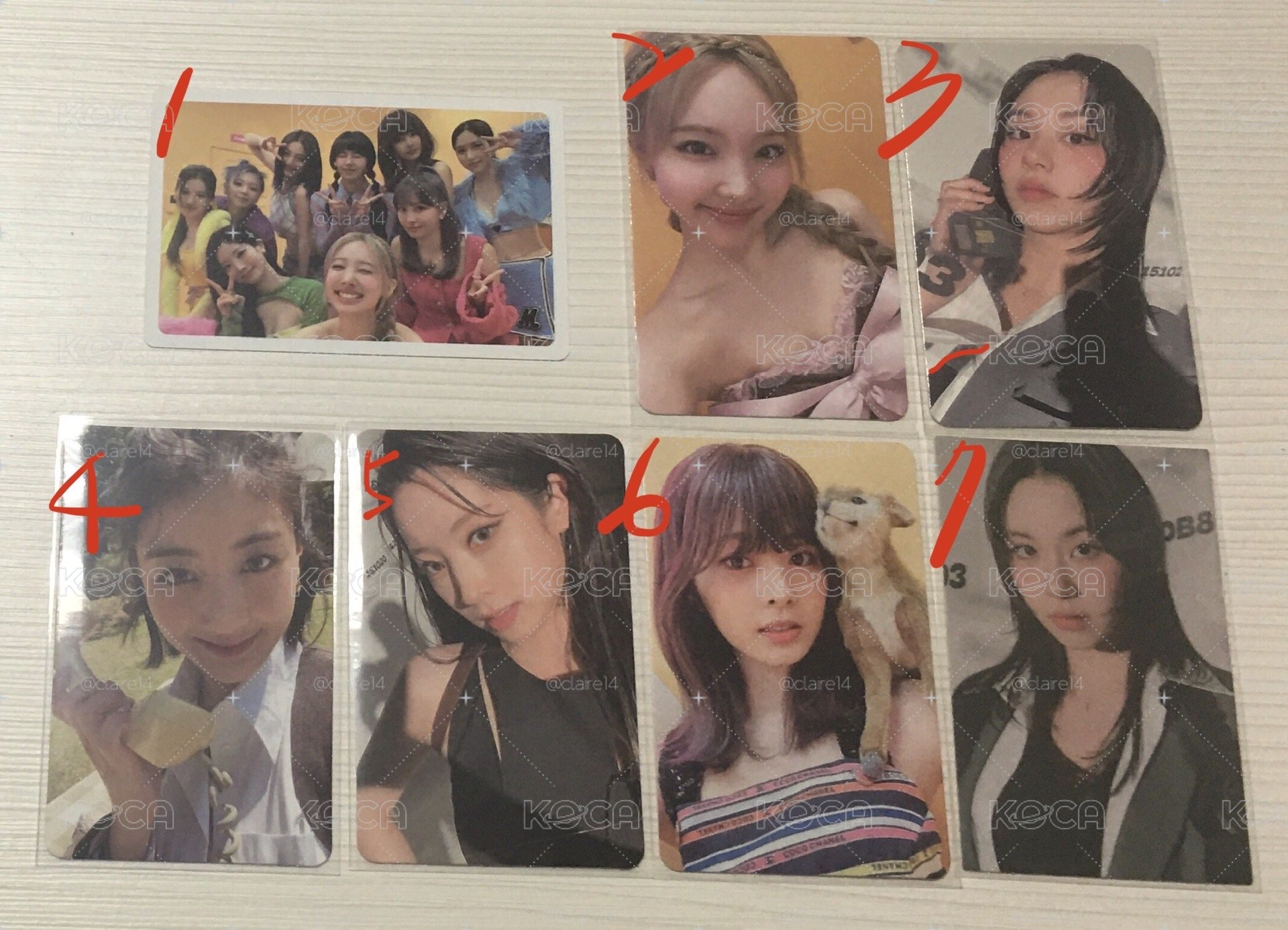 twice 便宜小卡