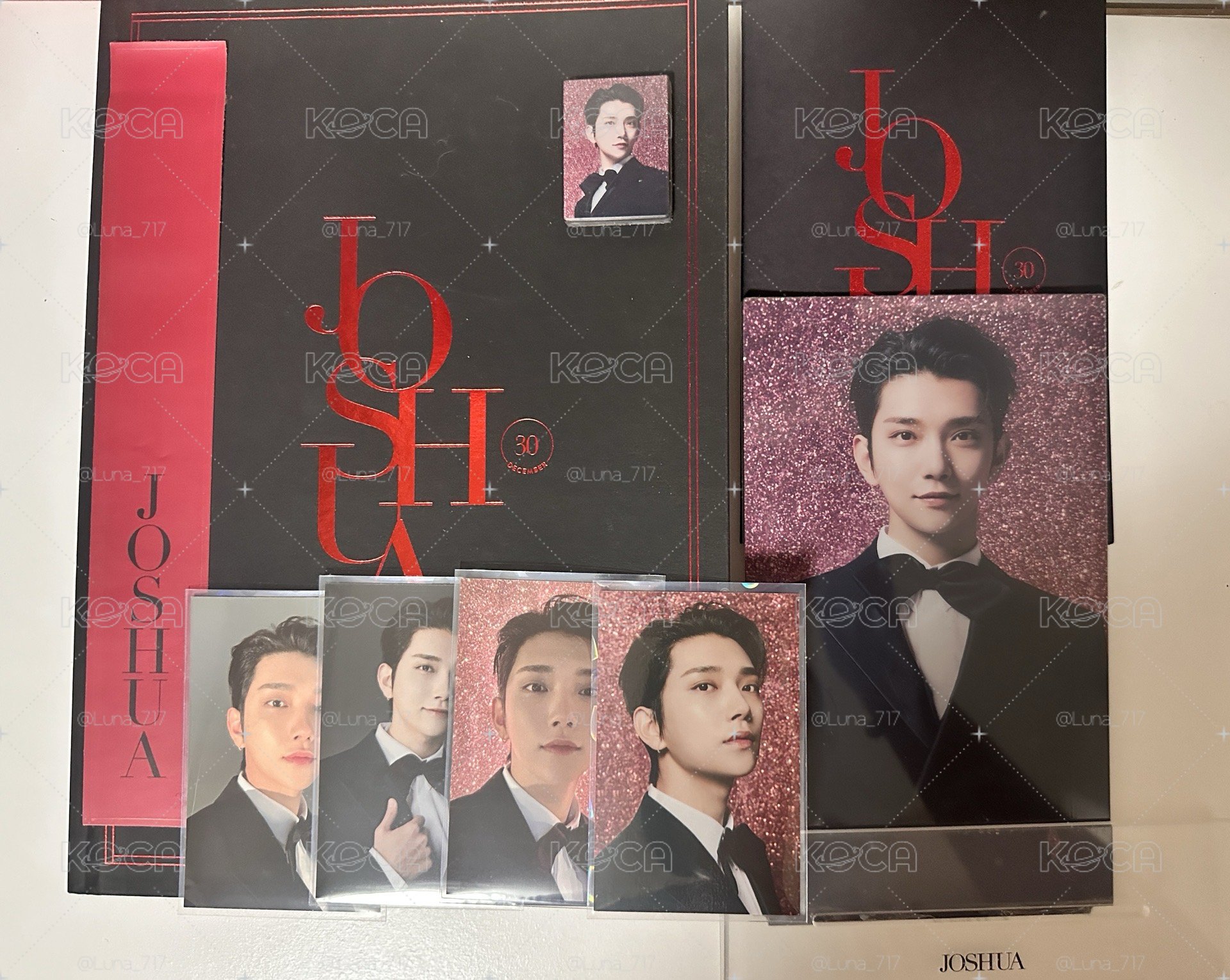 Seventeen Joshua 官方周邊 雜誌 日雜 週邊