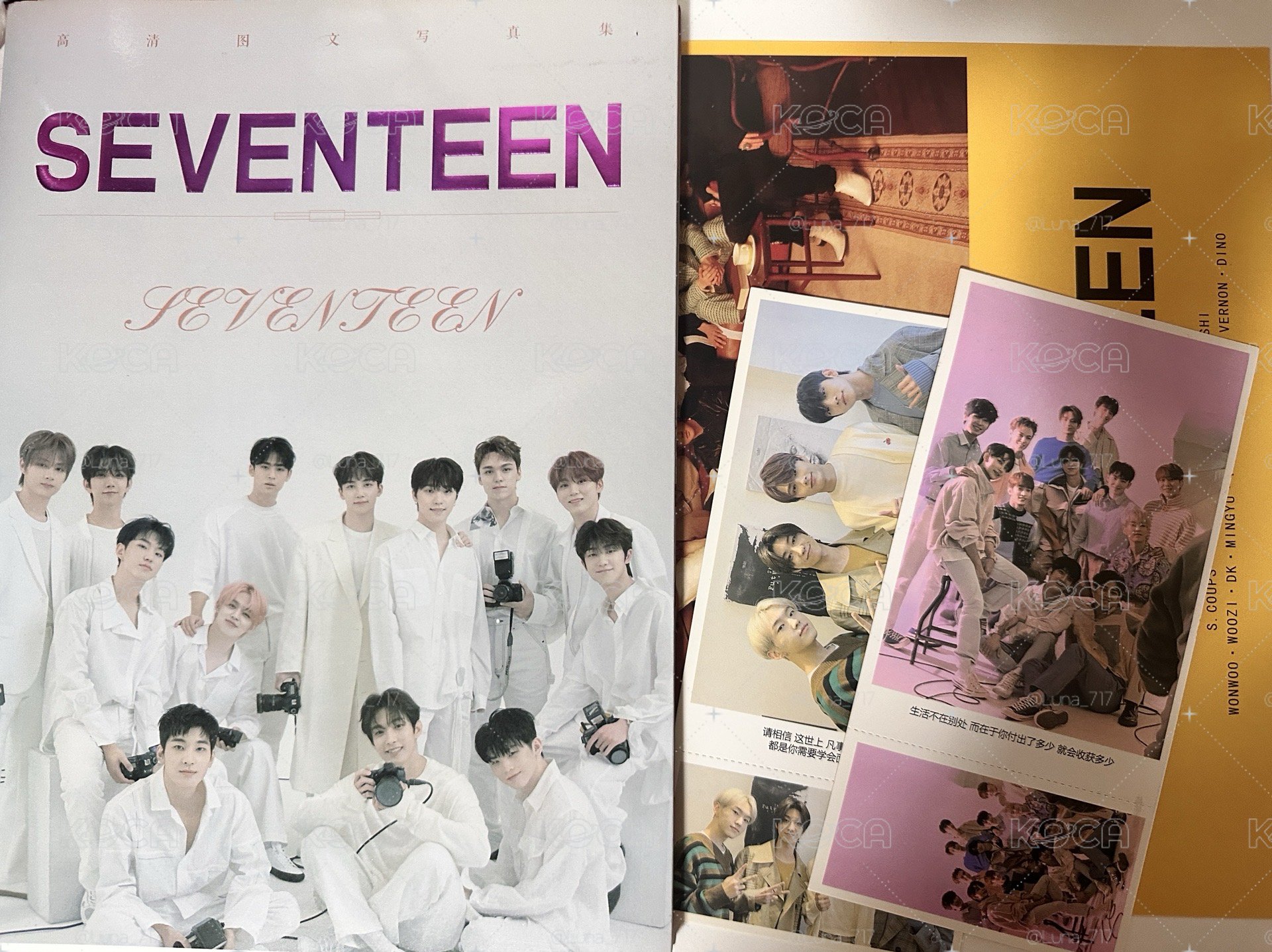 Seventeen Joshua 官方周邊 雜誌 日雜 週邊