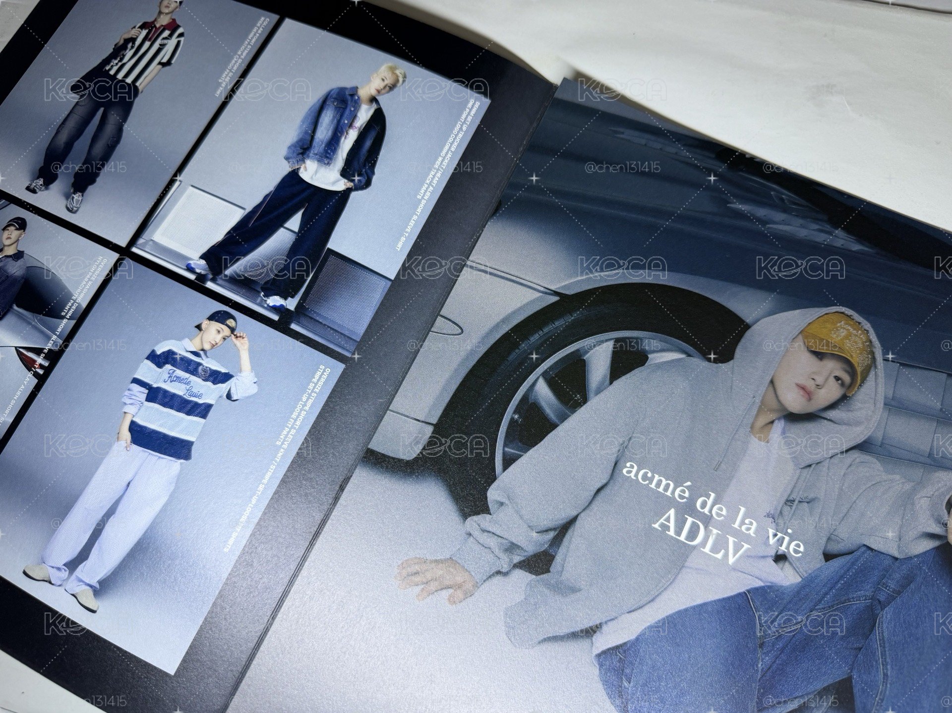HOSHI 代言 ADLV 明信片組