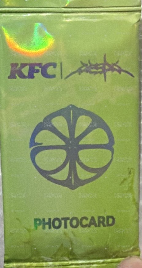 現貨 KFC代言卡 一套未拆