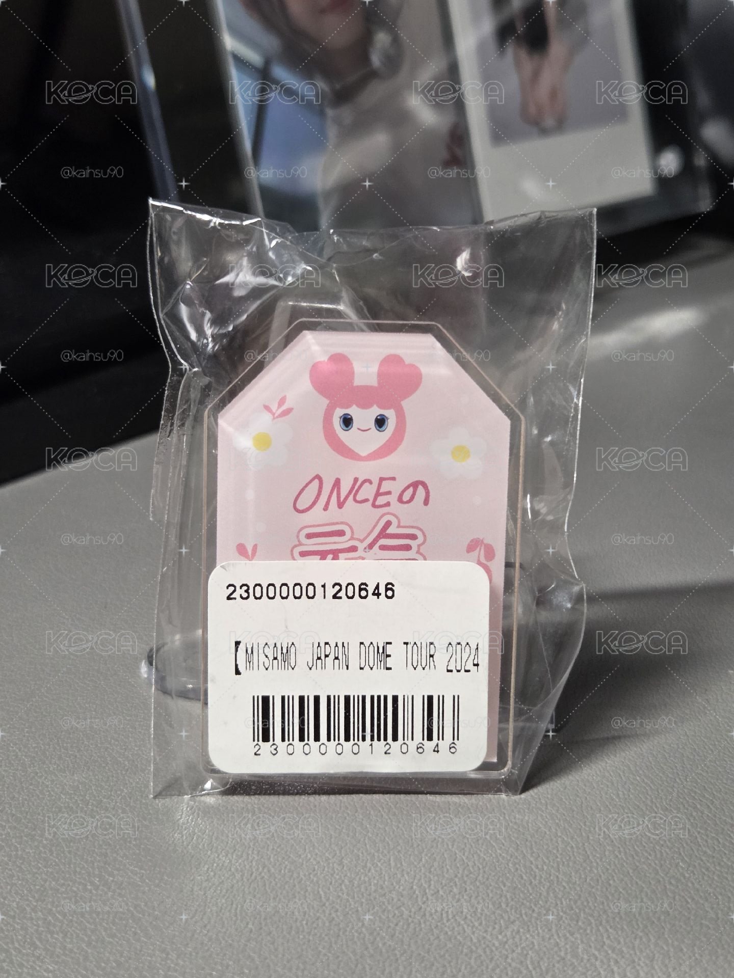 桃 一番賞 御守別針