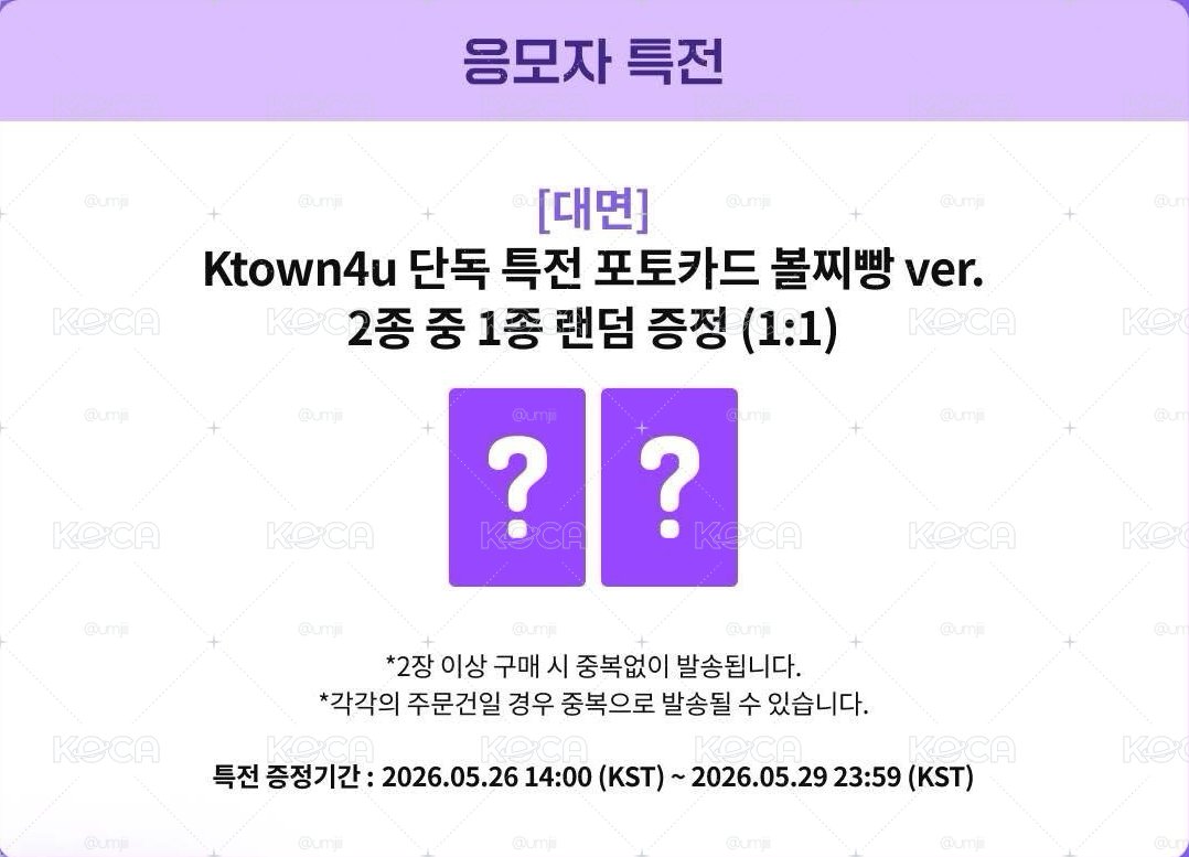 YERIN 迷你四輯 k4 1.0線下 臉頰包ver.