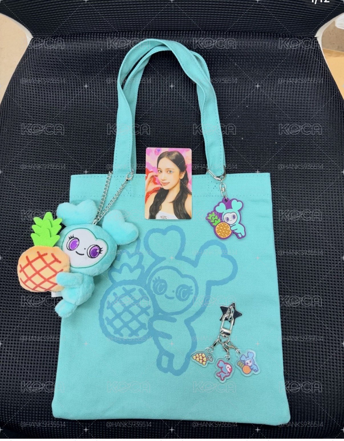 TWICE 出道九週年 LOVELYS MINI TOTE BAG