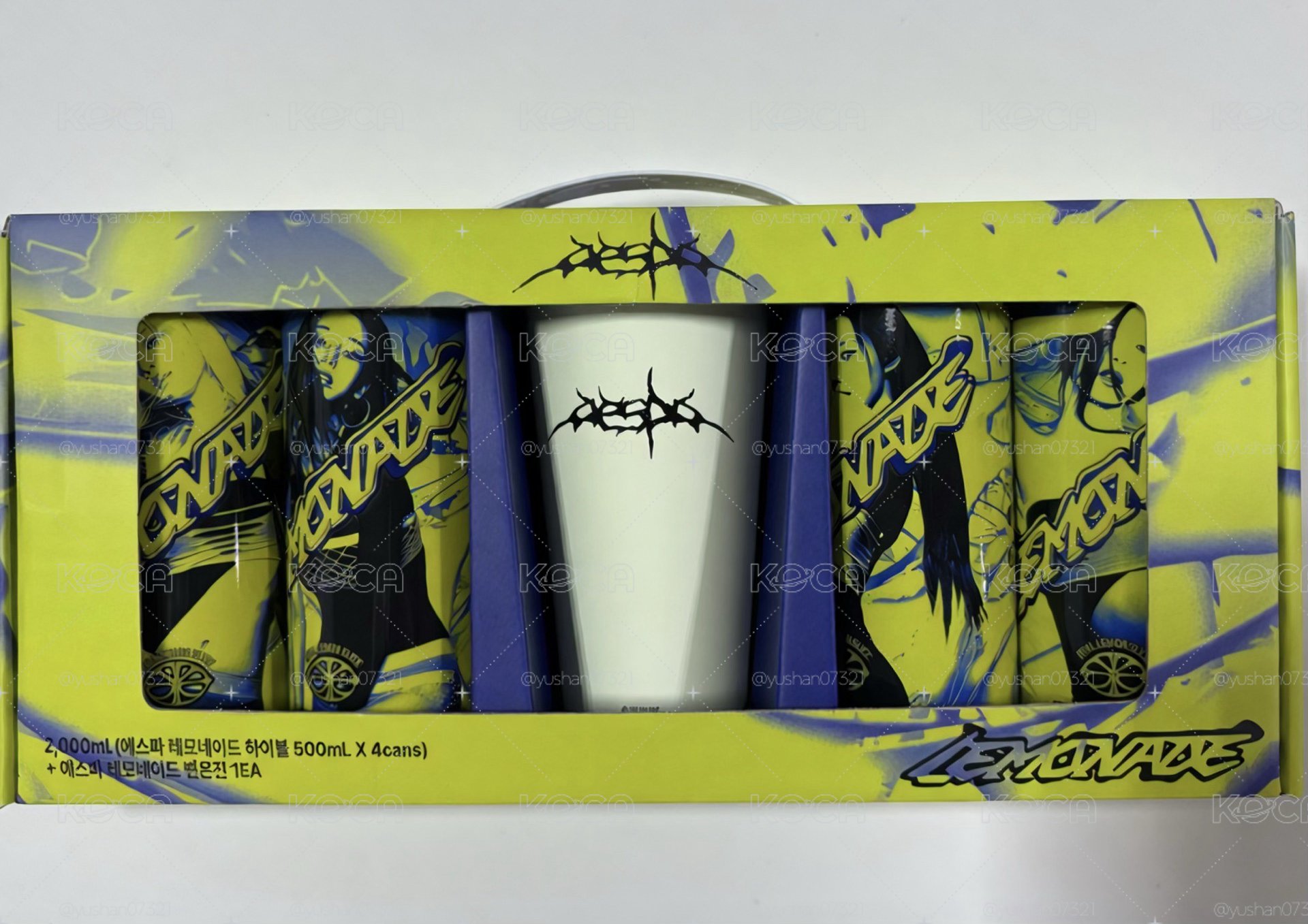 🍋LEMONADE CU聯名溫變杯 一套
