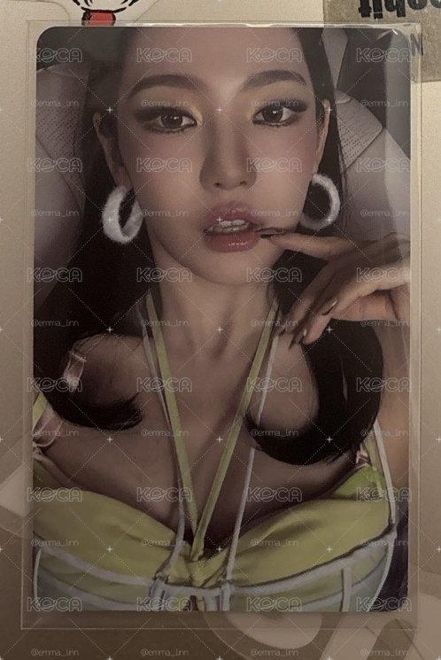 (可當綁) aespa ningning lemonade smini 專卡