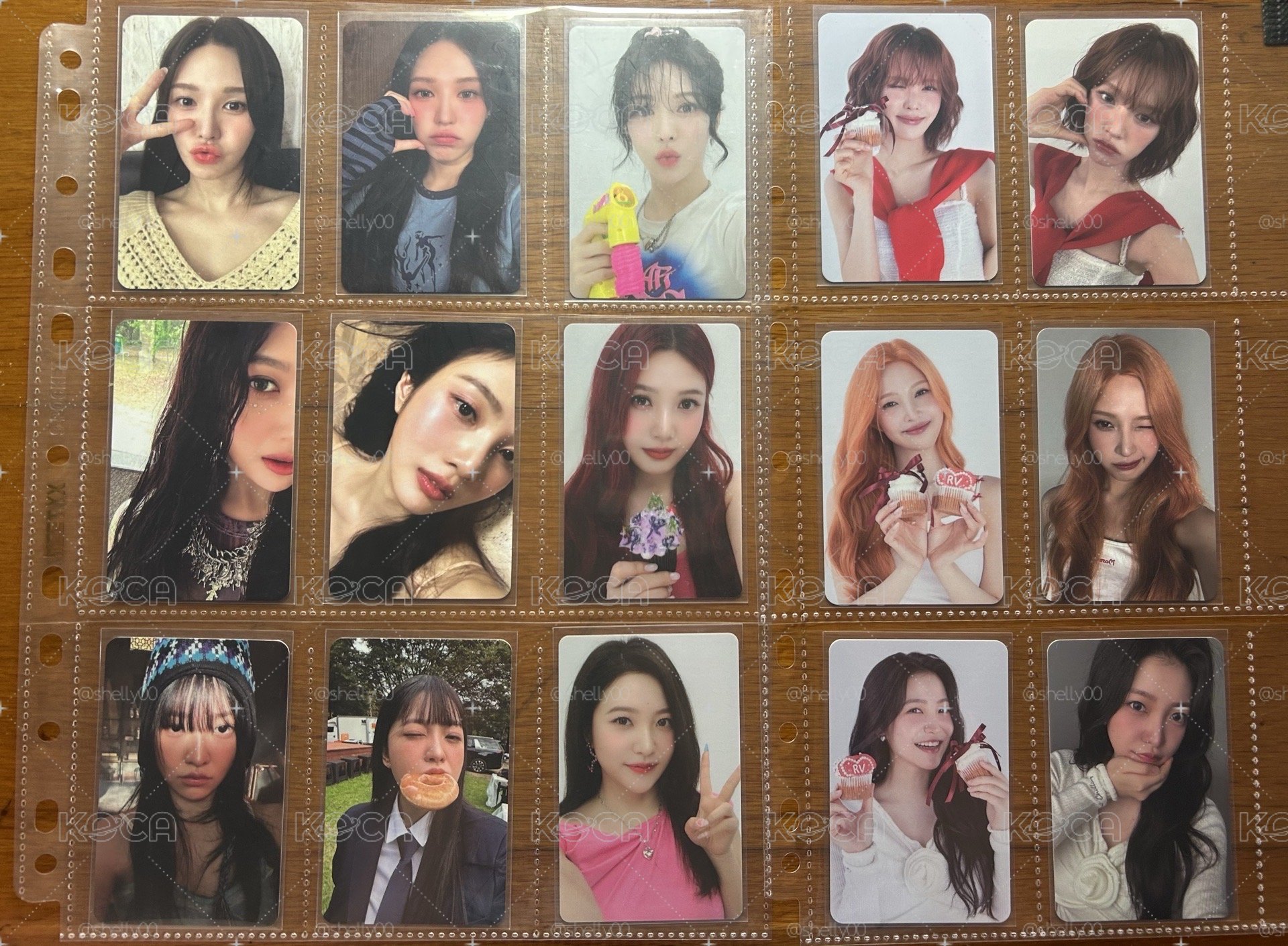 Wendy,Joy,Yeri小卡