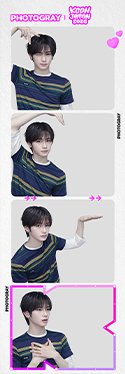 2026 KCON JAPAN  PHOTOGRAY 人生四格卡 / 拍貼 